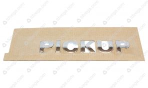 Наклейка "PICKUP" (метал)